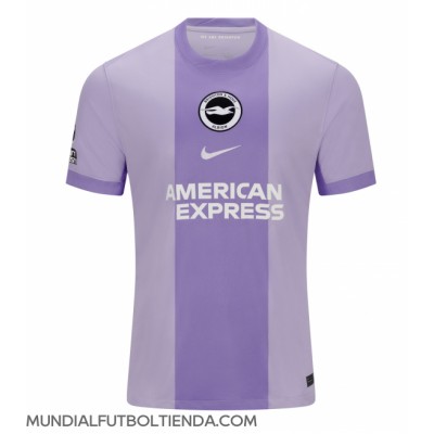 Camiseta Brighton Yankuba Minteh #11 Segunda Equipación Replica 2025-26 mangas cortas Camiseta Brighton Yankuba Minteh #11 Segunda Equipación Replica 2025-26 mangas cortas